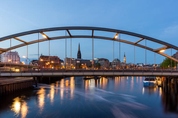 istock Bridges in Hamburg 1327865624