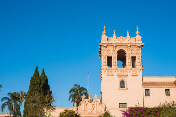 istock View of Building in public park 1327875290