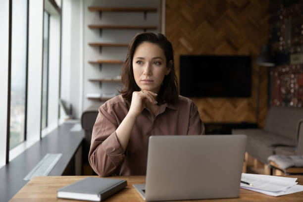 Lady Considering 460+ Woman Considering Options Stock Photos, Pictures & Royalty-Free ...