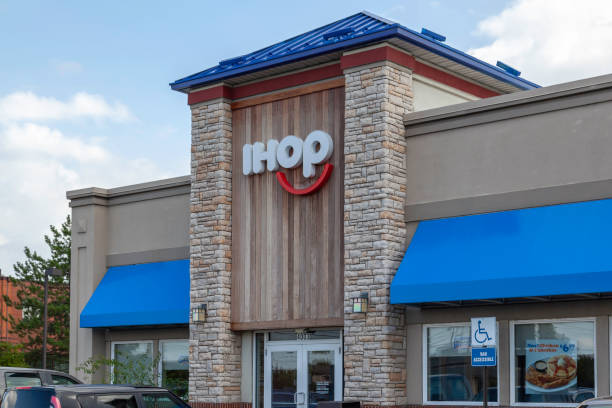 IHOP restaurant building Buffalo, New York, USA. Buffalo, New York, USA- September 2, 2019: IHOP restaurant building Buffalo, New York, USA.  IHOP is an American pancake house restaurant chain. Ihop stock pictures, royalty-free photos & images