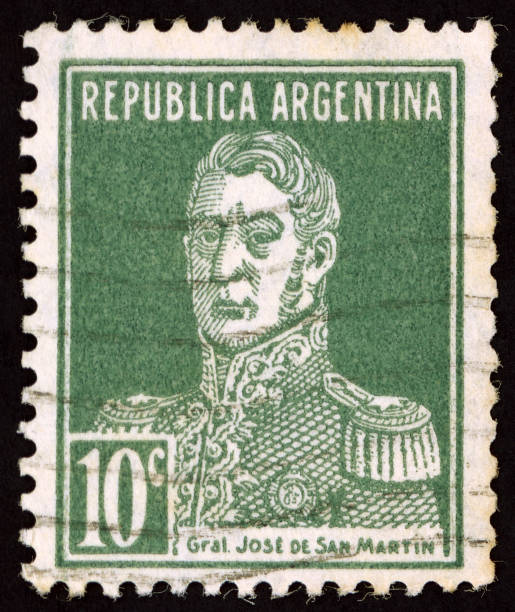 istock 1923 Argentina postage stamp with Jose de San Martin 1327922234