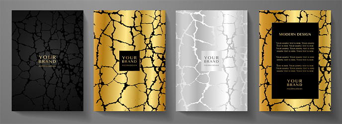 Luxury vector for catalog, brochure template, restaurant or cafe menu, luxe booklet