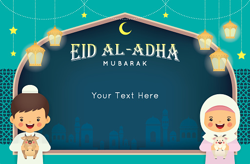 Eid Aladha Hari Raya Haji Festival Stock Vector (Royalty, 55% OFF