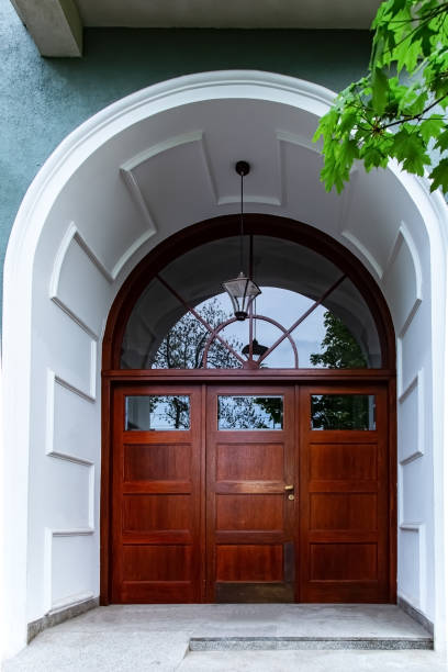 istock Old entrance door 1327930043