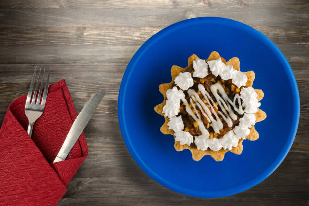 cake on a wooden background