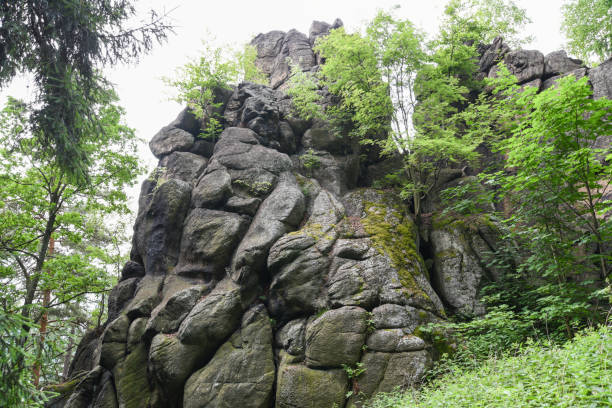 istock Rocks in the Sokole Mountains in Poland. 1327942814