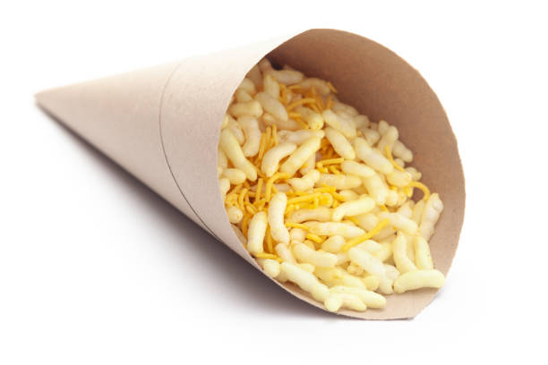 Free Stock Photo of Close-up of puffed rice in a cone | Download Free ...