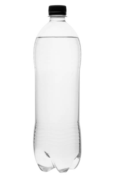 istock Plastic bottle of water isolated on white background. 1327960519