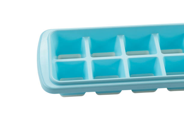istock Form for making ice cubes. The concept of cold drinks. 1327960542