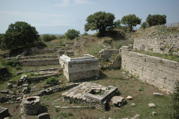 istock The ancient city of Troy. 1327961960