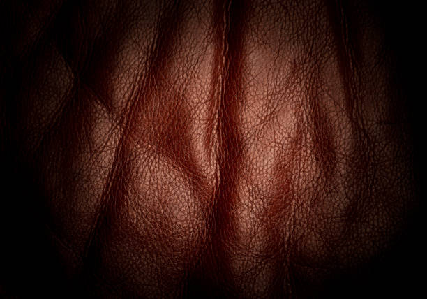 istock image of natural leather background 1327962316
