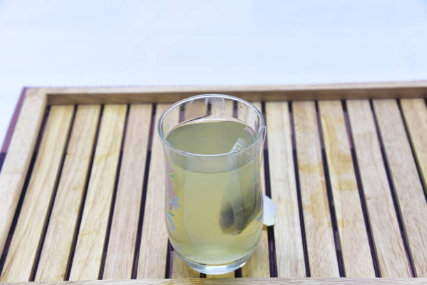 istock One cup of disposable tea bag for green tea and herbal tea 1327980863