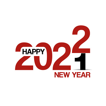Happy New Year 2022 Text Design Background For Your Christmas Stock  Illustration - Download Image Now - iStock