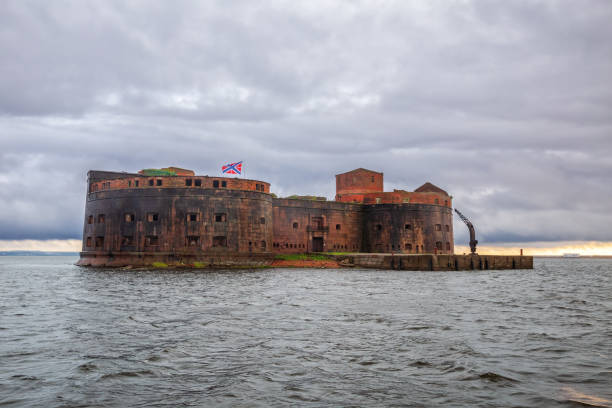 istock Fort Emperor Alexander I in Kronstadt 1327986804