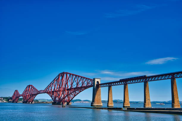 istock Firth of Forth rail bridge, South Queensferry, Scotland, Britain 1327986961