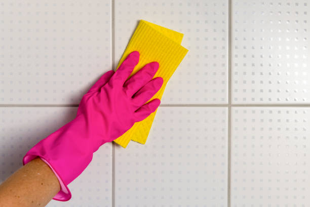 istock cleaning tiles in bathroom 1327997249