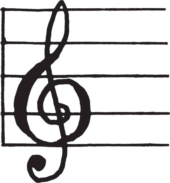 Tref Clef 5,900+ Treble Clef Staff Stock Photos, Pictures & Royalty-Free Images ...