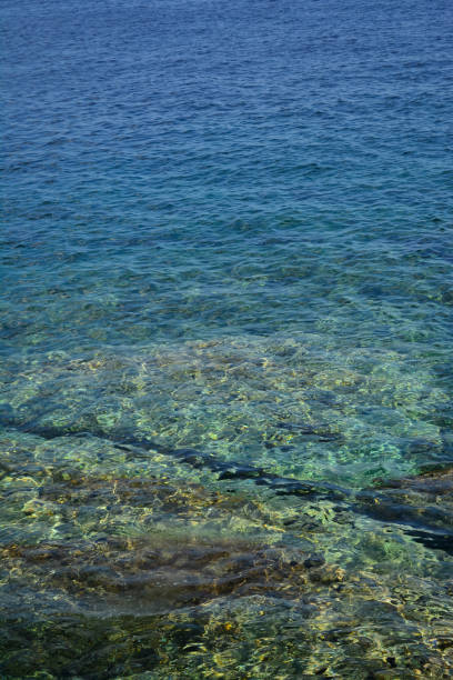 istock Beautiful Mediterranean sea with clear turquoise water 1327999976