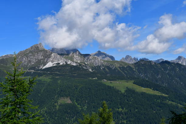 istock Beautiful landscape in Stubai valley 1328002394