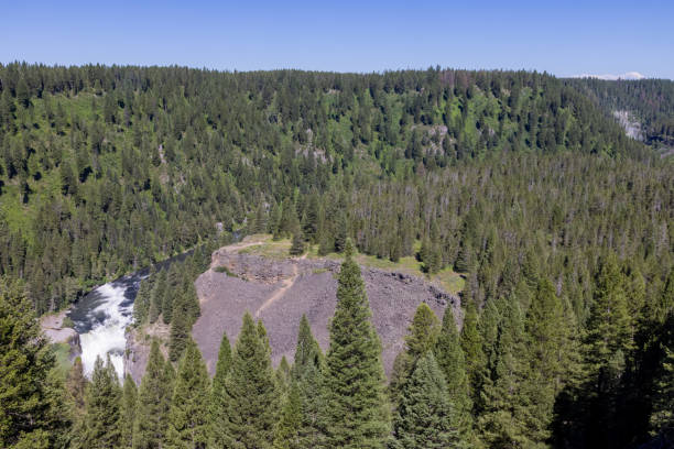 istock Scenic Lower Mesa Falls Idaho 1328002411
