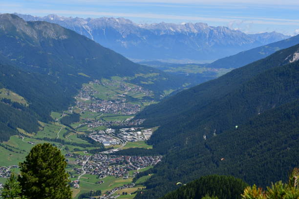istock Beautiful landscape in Stubai valley 1328002647