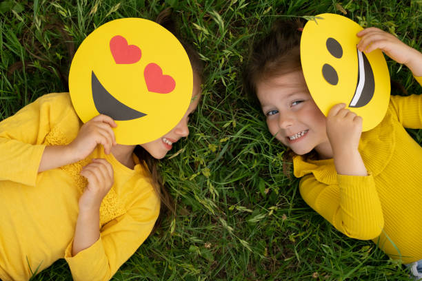 istock World smile Day. Anthropomorphic smile Face 1328007989