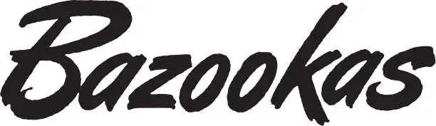 Vector illustration of Bazookas