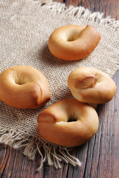 istock Tasty fresh bagels 1328021433