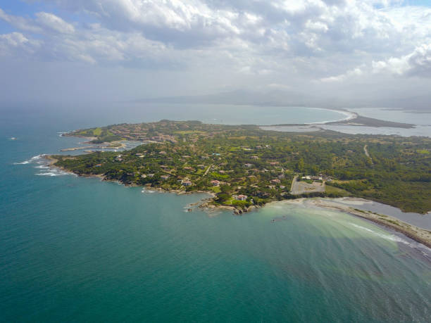 istock Lu Impostu beach aerial view - San Teodoro - Olbia 1328043616