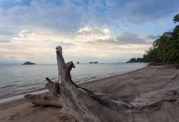 istock greate athmosphere on the beach with ocean view in langkawi, malaysia, long exposure 1328047873