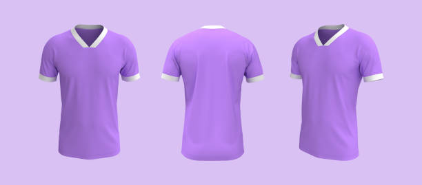 istock men's short-sleeve t-shirt mockup in front, side and back views 1328049036