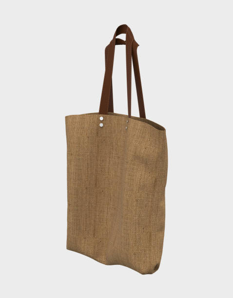 istock Blank tote bag mock up on white background 1328049259