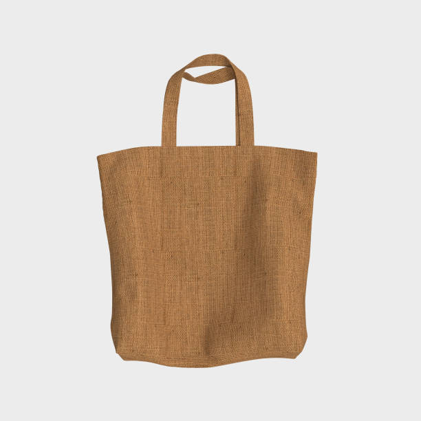 istock Blank tote bag mock up on white background 1328049409