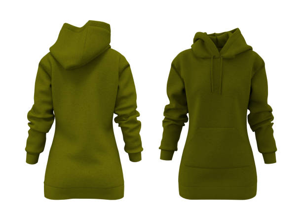 istock Blank hooded sweatshirt mockup for print 1328051047