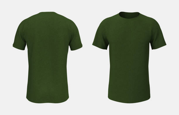 istock men's short-sleeve t-shirt mockup in front and back views 1328051295