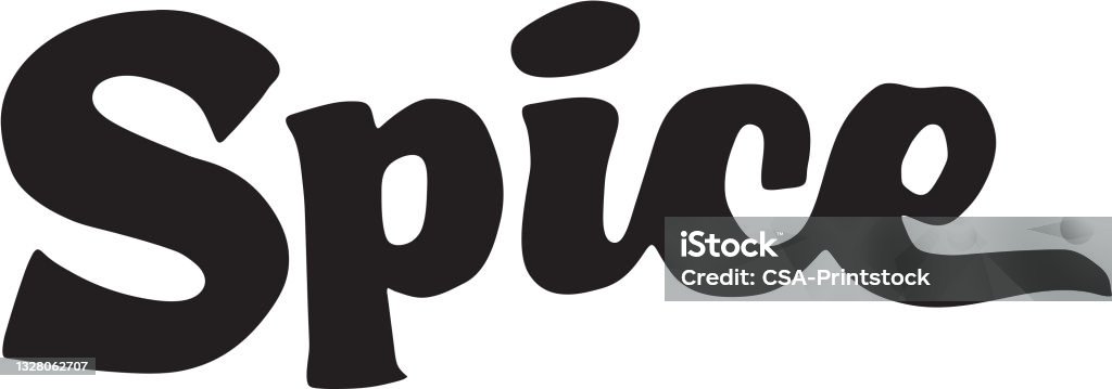 Spices Letras Spice Stock Illustration - Download Image Now - Black And White, Design ...