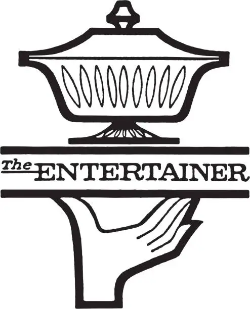 Vector illustration of The Entertainer