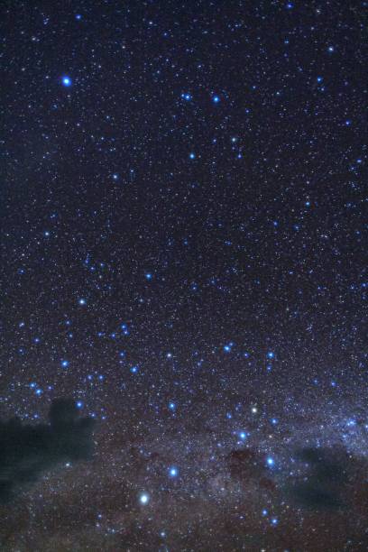 istock Starlit sky at Irufushi island in Maldives 1328080513