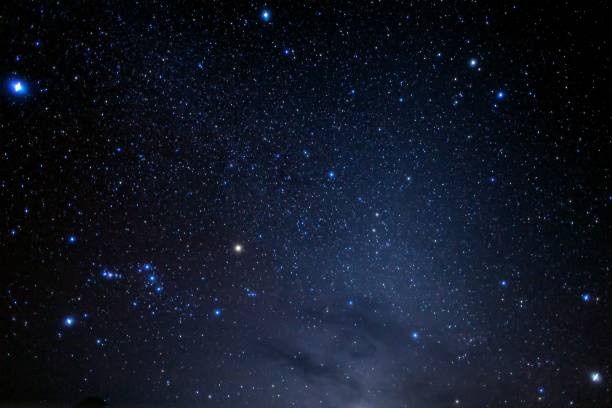 Starlit sky at Irufushi island in Maldives