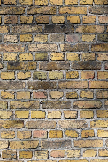 detail of old rotten brick wall - 2333 imagens e fotografias de stock
