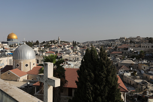 Jerusalem old city skyline