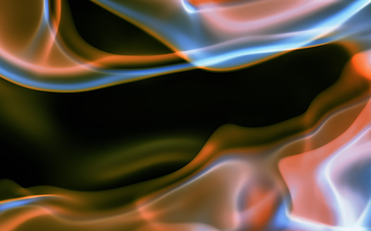 Abstract smooth gradient lines