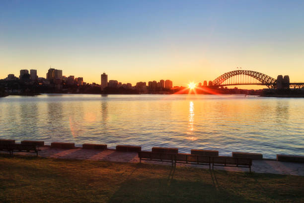 istock Sy Balmain NOrth Syd sun skyline 1328101192