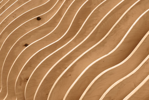 istock Art object of plywood sheets 1328105988