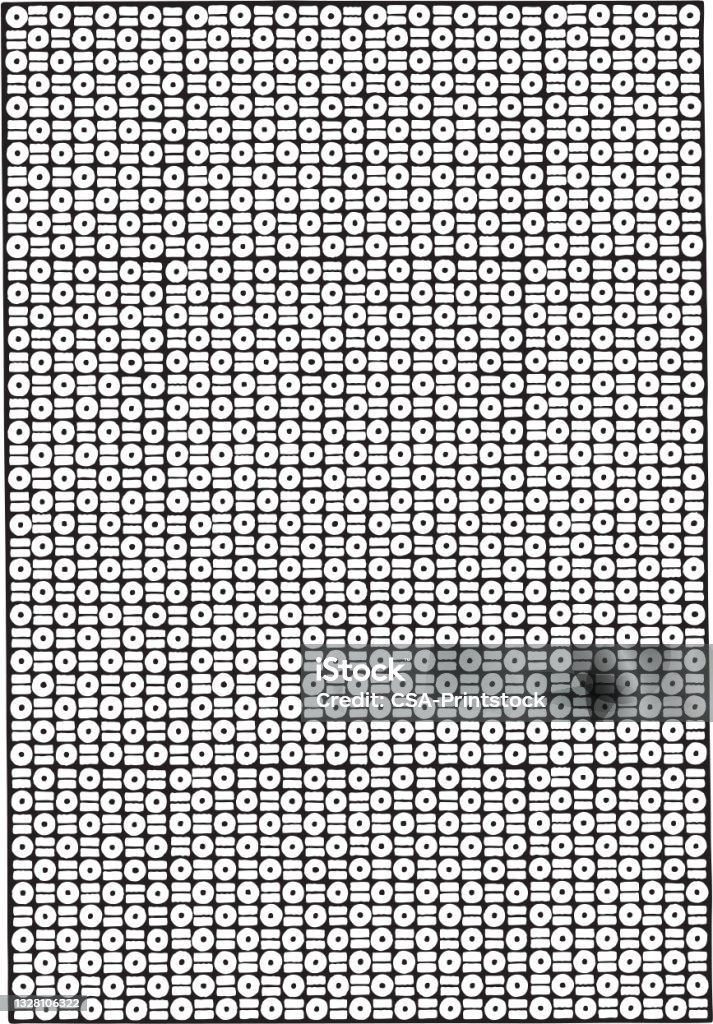 Bars Pattern Background Circle And Bar Pattern Stock Illustration - Download Image Now ...
