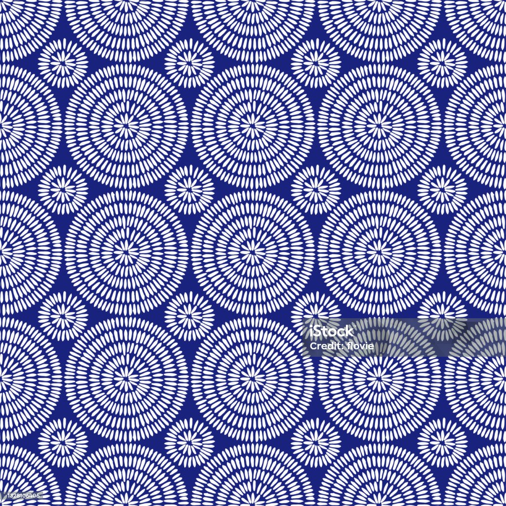 Mambwe Pattern Seamless African Shweshwe Pattern Stock Illustration - Download Image ...
