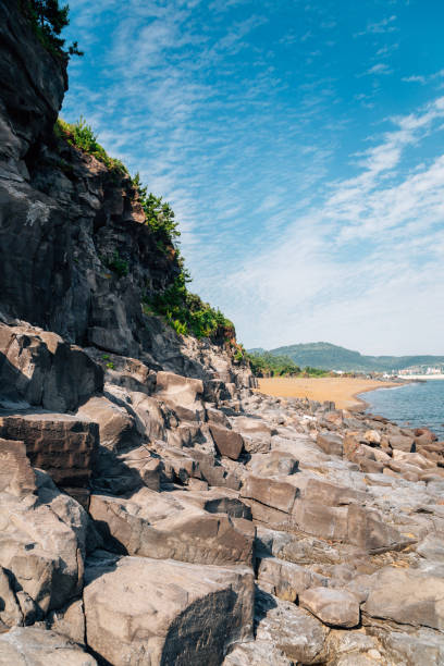 istock Hwanguchi beach, Jeju Olle Trail in Jeju Island, Korea 1328113536