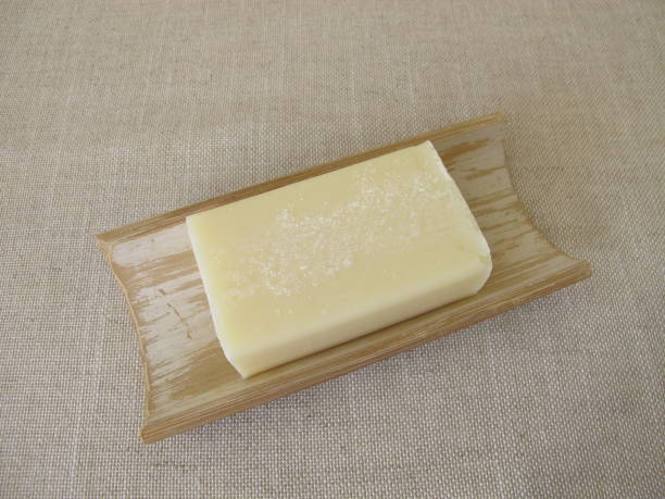 istock A vegan soap bar made from natural vegetable oil in a soap dish 1328117313