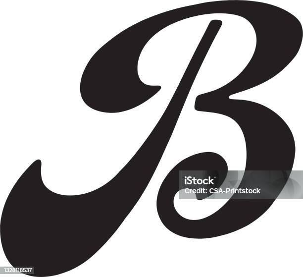 Balch B B Stock Illustration - Download Image Now - Alphabet, Black And White ...