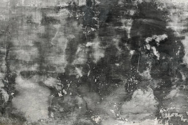 istock abstract gray painted old wall for background or texture, peeling paint and stucco with cracks like grunge style 1328122838